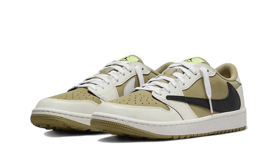 Air Jordan 1 Retro Low Golf Travis Scott Neutral Olive